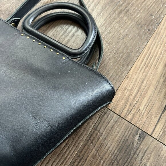 Madewell Mini Westport Crossbody Bag Black Leather - Picture 4 of 9